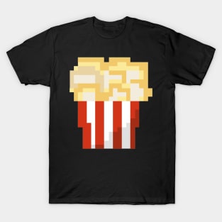 Pixel Art - popcorn full T-Shirt